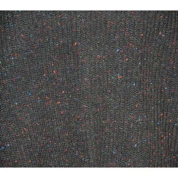 Ninexis Ladies Black Speckled Distressed Sweater Size S Witchy Whimsey Goth - Picture 5 of 12